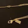 COACH double strand horse and carriage necklace Image 2