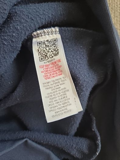McKenzie navy full zipped hoodie size medium