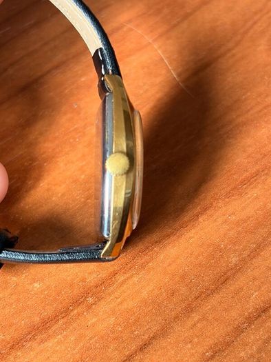 Vintage Endox Incabloc Manual Wind Gold Plated