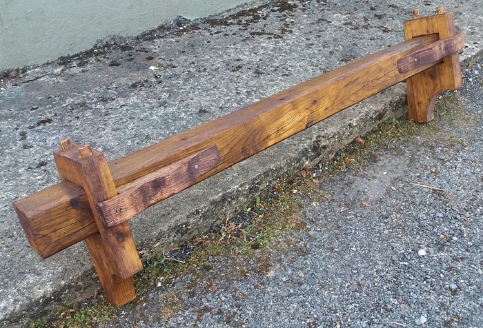 NEW Rustic Stove Mantle / Shelf...long 4.5ft