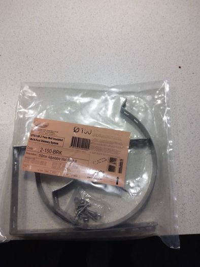twin wall adjustable wall bracket