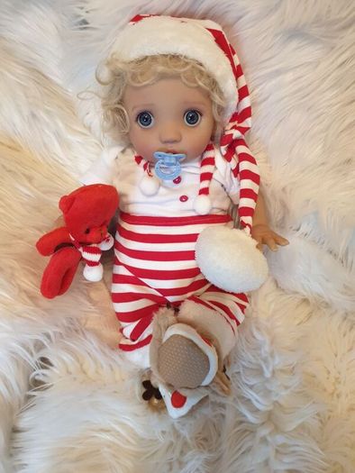 Reborns By Laura. Introducing Sweetie Pie. 16inch Mini, Weighted Reborn Doll.  Free Gift!! Welcome To View