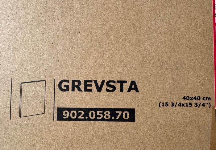 Ikea Grevsta Stainless Steel Press Door