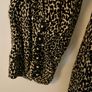 Massimo Dutti Leopard Print Fully Lined Midi Dress Size 12 Image 3
