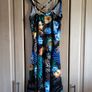 INSIDE Summer dress M black in flowers Image 7