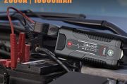 Dl100 Jump Starter, 2000A 18000mAh Battery Starter for Up 8.0L Gas/7.5L Diesel Engines, Car Starter