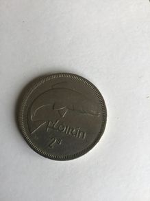 1964 Irish Florin (2 Shillings) coin