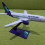 AB Airlines (Air Bristol) 1:200 scale model airplane, Boeing 737 aircraft, NEW Image 2