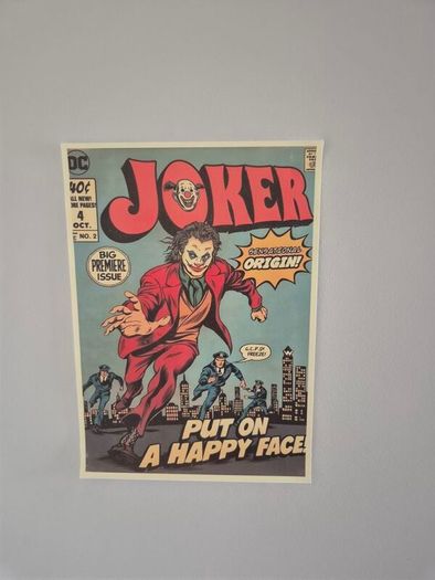 Collection of Comic Book Canvas Posters