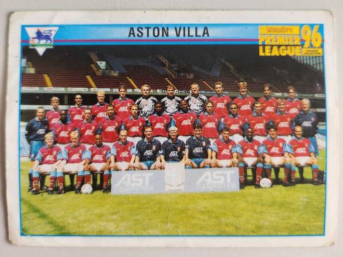 '96 Premier League - Merlin stickers
