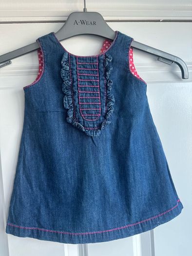 Denim dress from Next