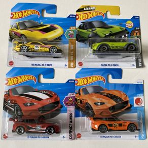 Mazda MX-5 Miata/ RX-7 - Hot wheels