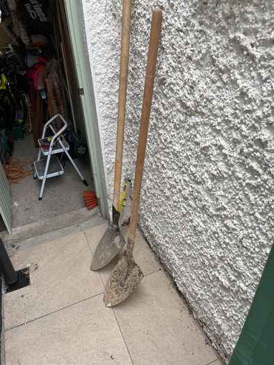 shovels x 2