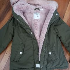 Zara winter coat size 3/4 yrs perfect condition