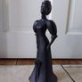 Churchill Staffordshire Pair of Black Silhouette Ceramic Figurines Image 5