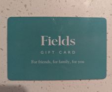 voucher for fields jewellers