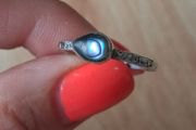 Silver ring size M