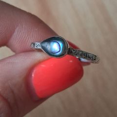 Silver ring size M