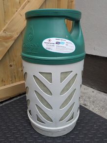 Empty Flogas Gaslight 10kg Cylinder Ready to Swap
