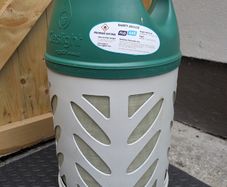 Empty Flogas Gaslight 10kg Cylinder Ready to Swap