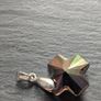 cross crystal white golden plated Image 4