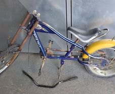 Chopper crusier bicycle for restoration