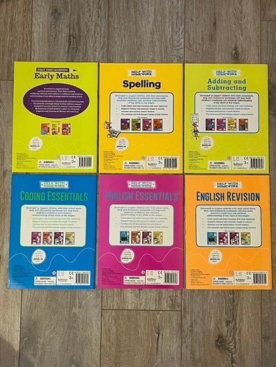 First Time Learning and Help With Homework Workbooks
