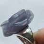 Lavender Jade Petal Sterling Silver Ring Image 8