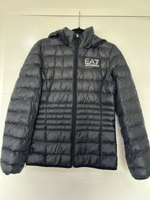 Emporio Armani black puffer jacket