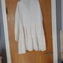 Primark  White Long Sleeved  Dress. S 10. More suited A Size 12-14.  B.N.W.T. Image 4
