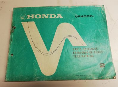 Honda VF400 F parts catalogue