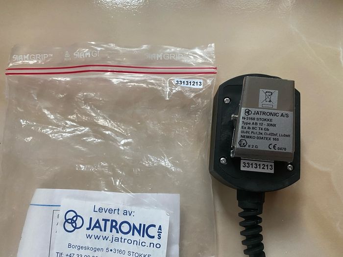Jatronic Type AB 12-33NX ATEX Handset