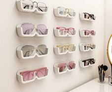 reading glasses, sunglasses storage