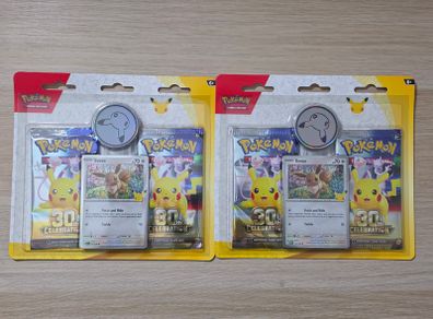 Pokemon TCG 30th Celebration Blister 2 Pack