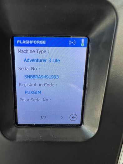 3d printer - Flashforge Adventurer 3 light