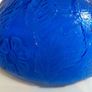 Two Blue Pressed Glass and Molded Glass Nibbles Dishes for Sale as a Pair, in Excellent Condition. Image 4