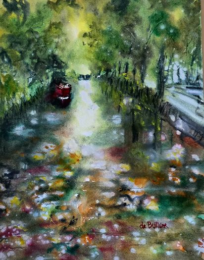 grand canal watercolour