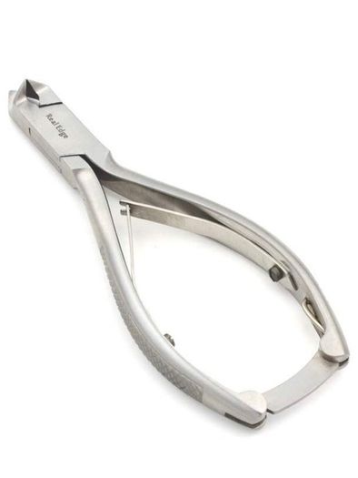 Podiatry Moon Shaped Toe Nail Clipper Nipper -Professional Chiropody Cutter Instrument With Black Case 14cm