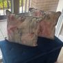 Pink & Grey Velvet Cushions Image 3