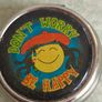 Stainless Steel Portable Pocket Circular Ashtray Key Chain with Cigarette Snuffe Image 2