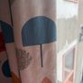 Fully lined beautiful curtains 'Trees' some with embroidery on them textured Image 3