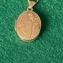 9k gold Daughter Locket with chain Image 2