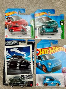 hot wheels Fiat 500 X 4