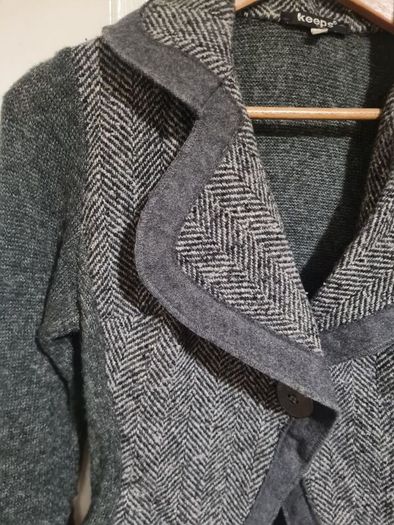 Wool mohair blazer jacket