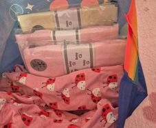 5 cot sheets/3 brand new