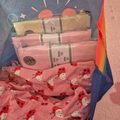 5 cot sheets/3 brand new