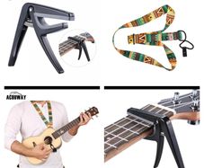 Ukulele Capo plus Strap
