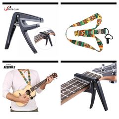 Ukulele Capo plus Strap