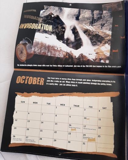 GUINNESS collectable calander