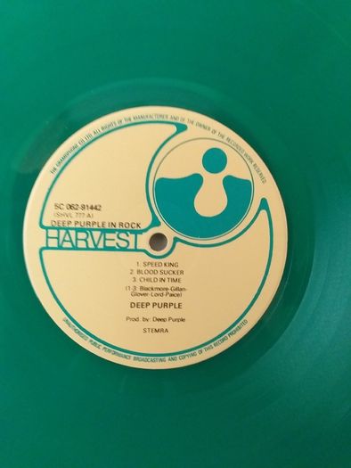 Deep Purple - Green Vinyl.
